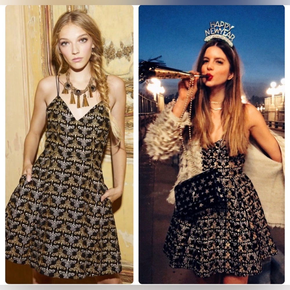 Alice + Olivia Marilla Cocktail Dress/Size 4 - Picture 2 of 10